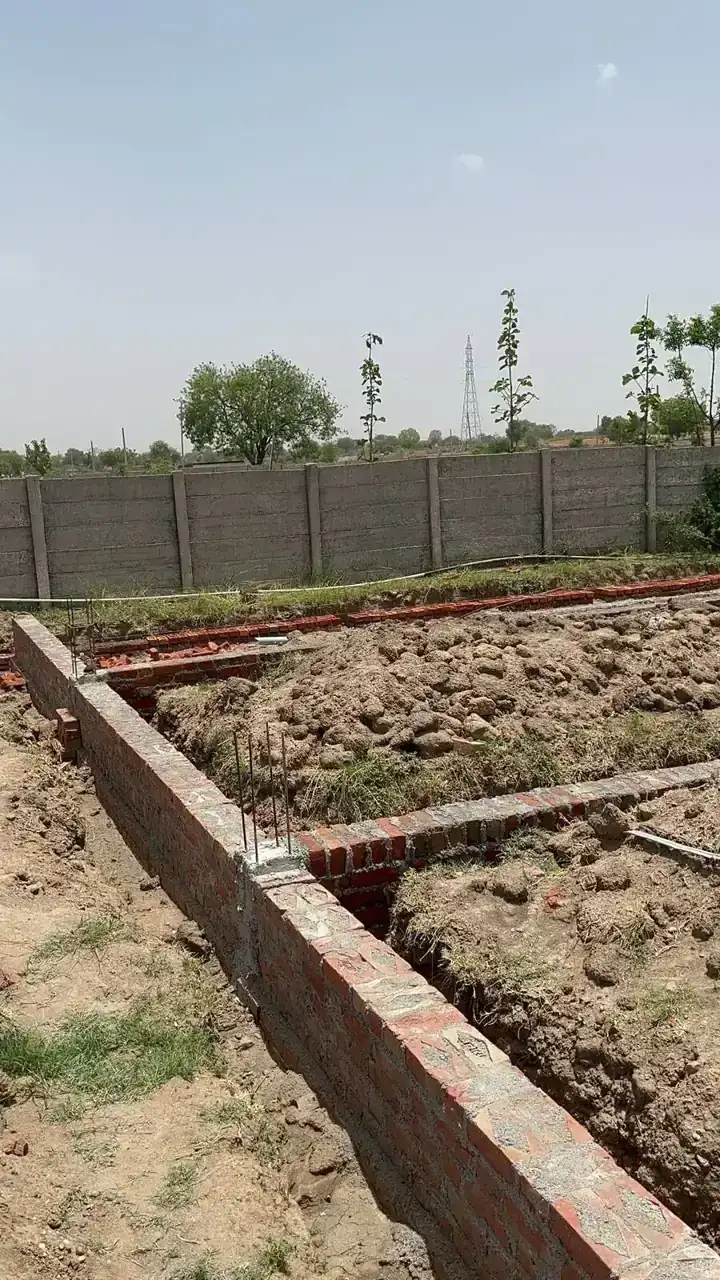 Foundation and plinth work